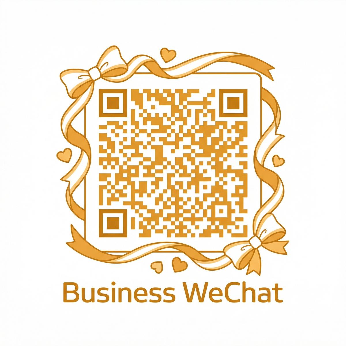 高清动漫商务微信二维码